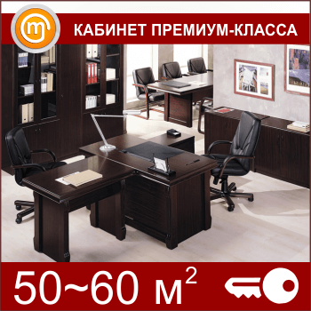 Кабинет премиум-класса (50-60 кв.м)